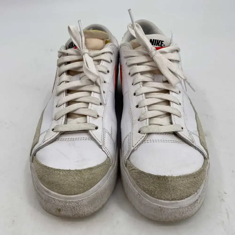 Nike White Orange Platform Blazer Sneakers | Women’s Size 10